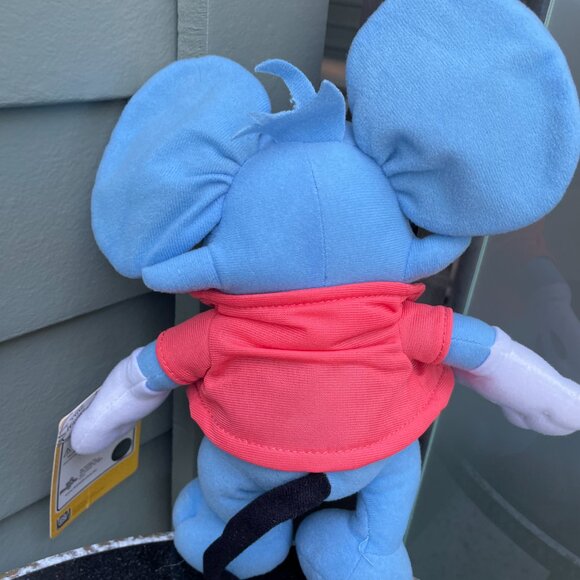 2019 The Simpsons 9” Itchy Plush Toy Itchy and Scratchy Toy Factory NWT - Picture 6 of 6